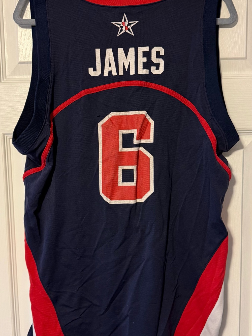 Vintage Nike Team USA Olympics Basketball LeBron James #6 Jersey Men’s Large - Picture 5 of 6